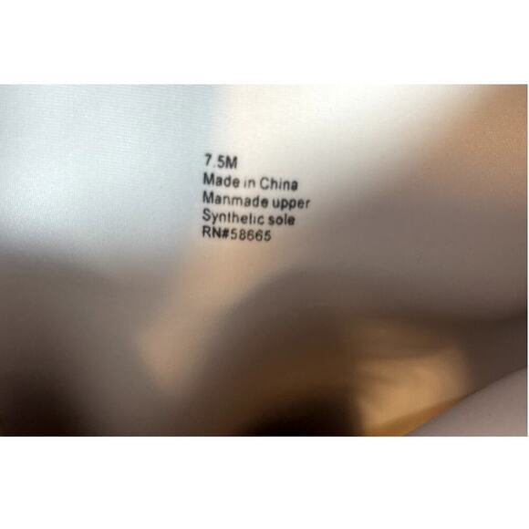 Open Edit Women's Briar Over the Knee Boots In Cream Vanilla Shoe Size 7.5-NEW - Picture 8 of 8